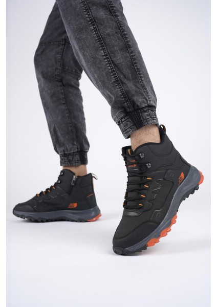 Tekno Trust Düz Alaska Unisex Garantili Trekking Outdoor Bağcıklı Yandan Fermuarlı Kışlık Bot Bağcıklı Günlük S