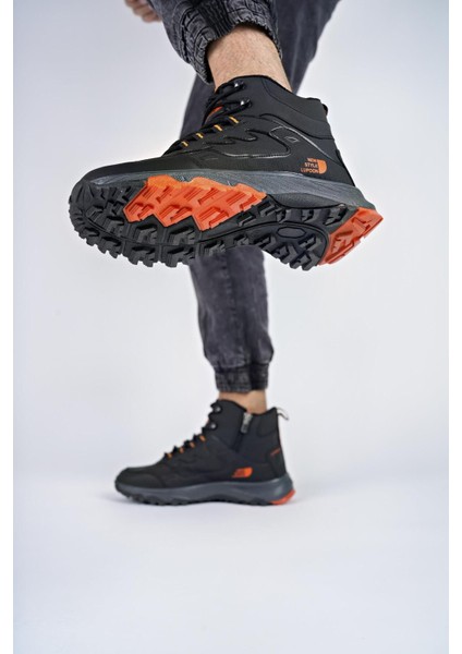 Tekno Trust Düz Alaska Unisex Garantili Trekking Outdoor Bağcıklı Yandan Fermuarlı Kışlık Bot Bağcıklı Günlük S indirimleri