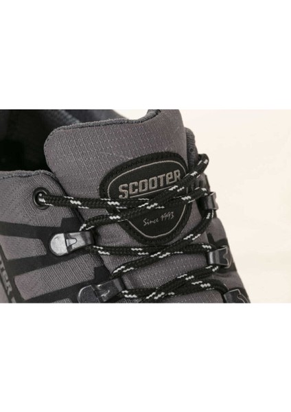 Tekno Trust Tekstil Su Geçirmez Füme Erkek Outdoor Ayakkabı M5550TFU Tekstil Gri Dolgu Topuklu Mini Günlük Su G indirimleri