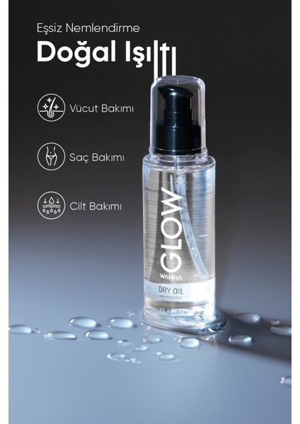 Wanna Glow Nemlendirici ve Yenileyici Masaj Yağı 100 ml