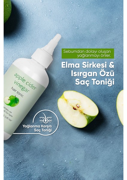 Elma Sirkesi ve Isırgan Özü Yağlanma ve Kepek Karşıtı Saç Toniği 250 ml fiyatları
