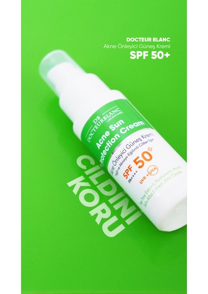 Docteur Blanc Spf 50+ Akne Önleyici Güneş Kremi 50 ml