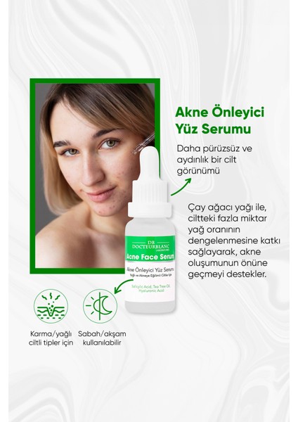 Docteur Blanc Akne Önleyici Yüz Serumu 20 ml
