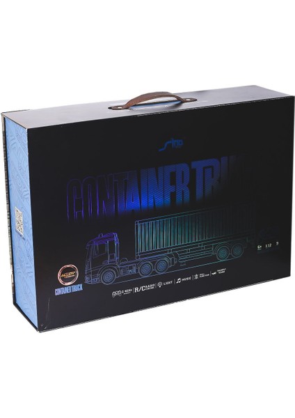 HJ8006-1 Kumandalı Konteyner Tır -Gepettoys