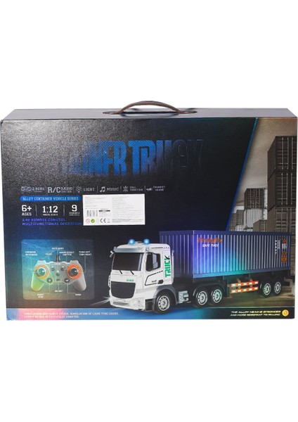 HJ8006-1 Kumandalı Konteyner Tır -Gepettoys