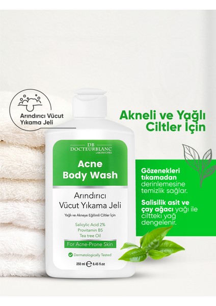 Docteur Blanc Akne Önleyici Duş Jeli 2x 250 ml