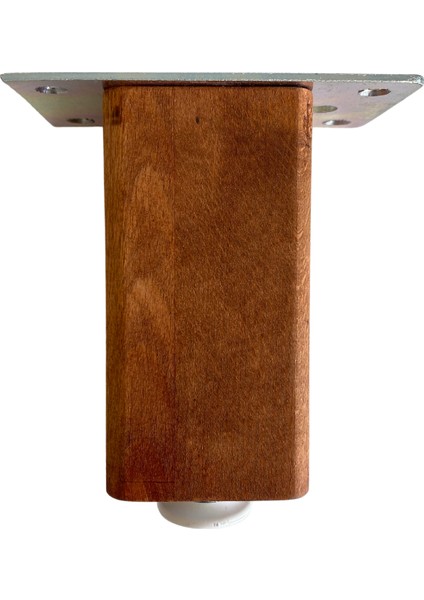 Kale Ayarlı Ahşap Ayak Mobilya Masa ve Dolap Ayağı (8 cm-10 cm-12 cm-15 cm-18 cm-23 cm) (Kayın / Gürgen Ağacı)