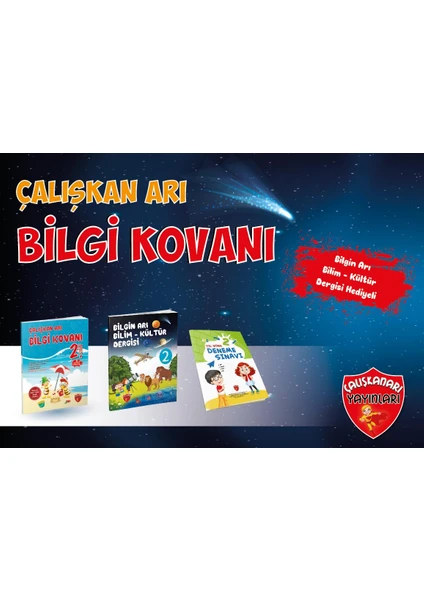 Çalışkan Arı Yayınları Bilgi Kovanı 2.Sınıf Yaz Tatili Seti