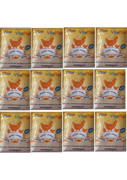 Vita Plus 50 gr (Vitamin + Mineral + Aminoasit ve Prebiyotik Içerir)