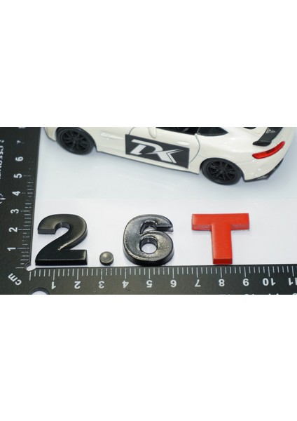 2.6t Bagaj Siyah Kırmızı Yazı Logo Volkswagen Ile Uyumlu modelleri