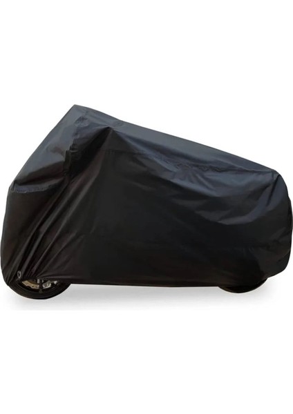 Motosiklet Brandası Lastikli Çantalı Motosiklet Çadırı Kalite Su Almaz Motor Çadırı Topcase Uyumlu