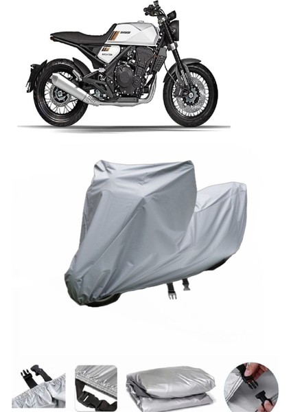 Brixton Crossfire 500 Su Geçirmez Motosiklet Brandası Arka Çanta Uyumlu Değildir