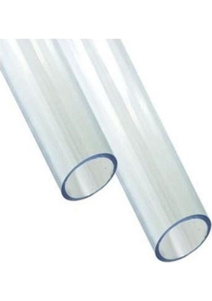 Tekno Trust 20 1/2" Şeffaf Kalın Silikonlu Su Hortumu 12 mm Çapında - 20 Metre