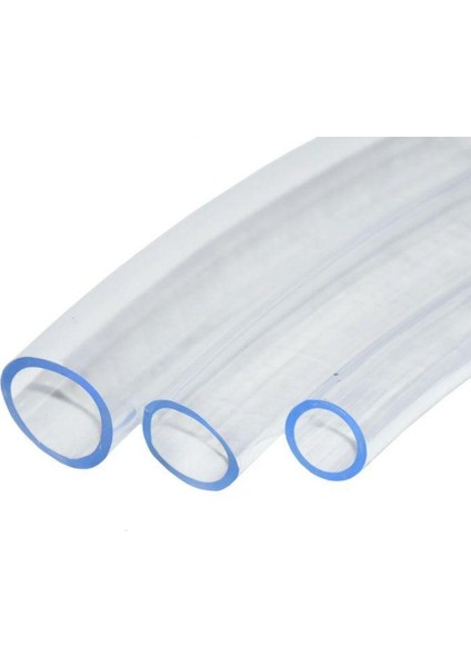 Tekno Trust 20 1/2" Şeffaf Kalın Silikonlu Su Hortumu 12 mm Çapında - 20 Metre