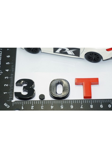 3.0t Bagaj Siyah Kırmızı Yazı Logo Volkswagen Ile Uyumlu modelleri