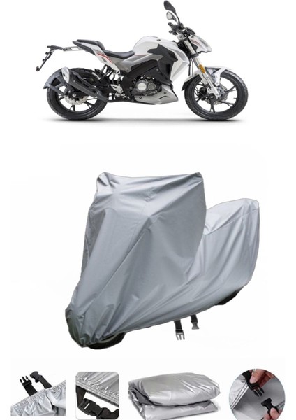 Benelli 125-S Su Geçirmez Motosiklet Brandası Arka Çanta Uyumlu Değildir
