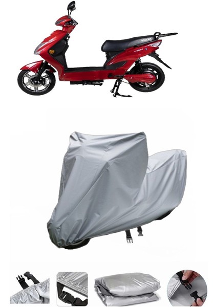 Volta Vsx Uyumlu Su Geçirmez Motosiklet Brandası Arka Çanta Uyumlu Değildir