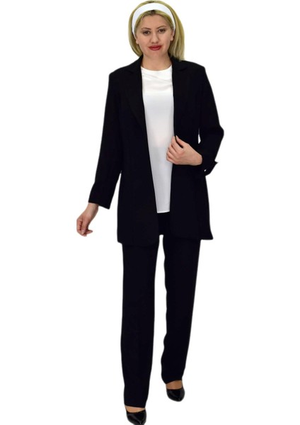 Kadın Ceket Pantolon Bluz 3 Lü Takım BGL-ST03808