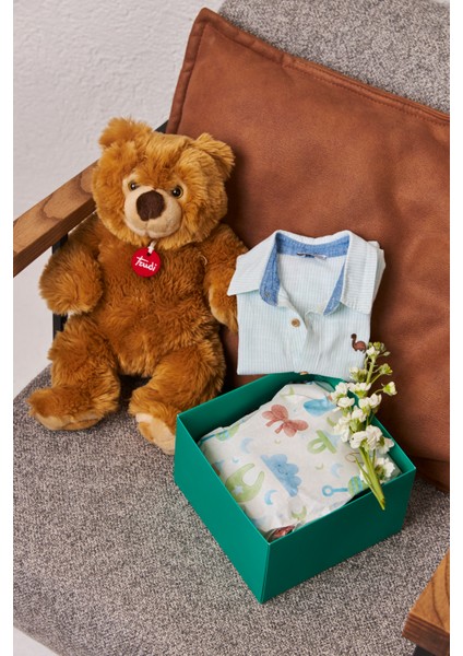 Hediye Paketleme Kağıdı Çocuk Eşya Paketleme 50 Adet Özel Baby Baskılı Pelur 30 gr 48 x 68 cm