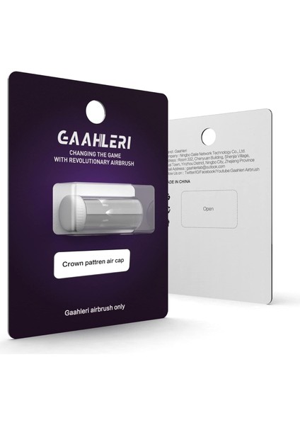 Airbrush Taç Desenli Hava Başlığı fiyatları