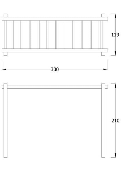 Ahşap Spor Aletleri, Yatay Merdiven fiyatları