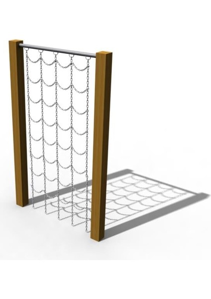 Ahşap Fitness Aletleri, Dikey Zincir Tırmanma