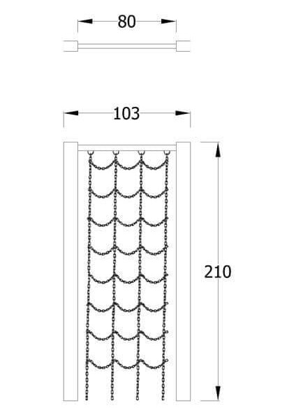 Ahşap Fitness Aletleri, Dikey Zincir Tırmanma fiyatları