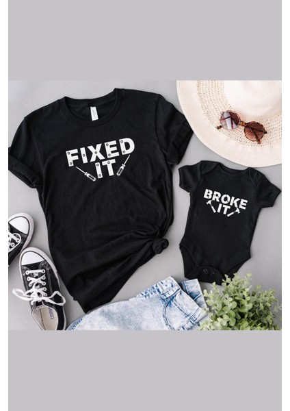 Fixed Broke Baba Oğul Kız (Tek Ürün Fiyatıdır Kombin Yapmak Için En Az 2 Adet Sepete Ekleyiniz)