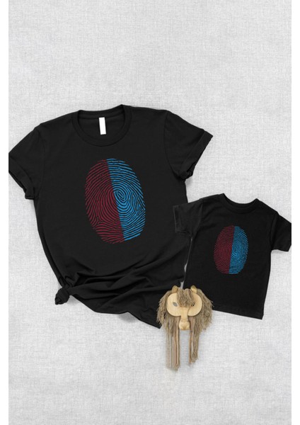 Bordo Mavi Parmak Izi Baba Oğul Kız Tek Ürün Fiyatıdır Kombin Yapmak Için En Az 2 Adet Sepete Ekle