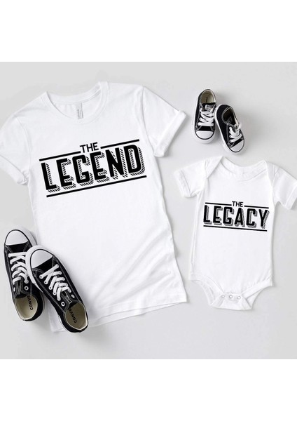 Baba Oğul Legend Legacy Zıbın Tshirt (Tek Ürün Fiyatıdır Kombin Yapmak Için 2 Adet Sepete Ekleyiniz)