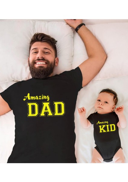 Amazing Dad Amazing Kid Baba Oğul Kız Tek Ürün Fiyatıdır Kombin Yapmak Için En Az 2 Adet Sepete Ekle