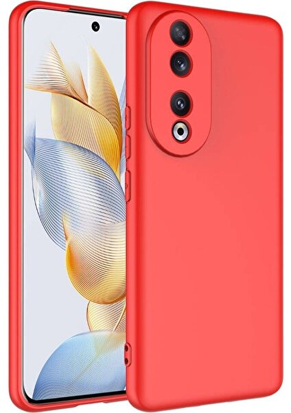 Honor 90 Kılıf - Kamera Korumalı Pastel Renk Tonu Esnek Silikon Kapak - Ultra Koruma