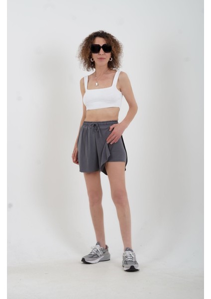 Füme Modal Içi Boxer Yırtmaçlı Şort fiyatları