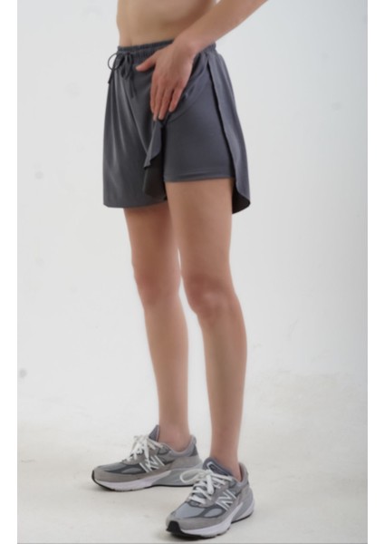 Füme Modal Içi Boxer Yırtmaçlı Şort fırsatları