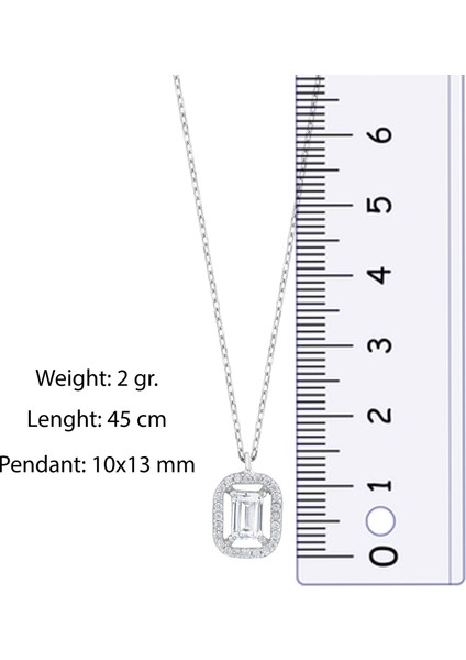 925 Ayar Sarı Gümüş Baget Zarif Kolye modelleri