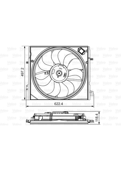 Fan Motoru Kadjar 1.5dcı-1.6dcı-1.6dcı 4x4 15 214814EB0A