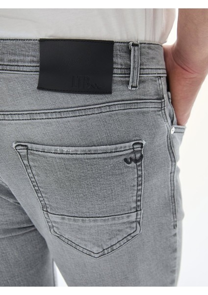 Erkek Jumy Dar Paça Orta Bel Jean Pantolon indirimleri