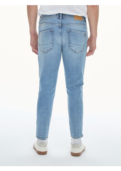 Erkek Jumy Dar Paça Orta Bel Jean Pantolon modelleri