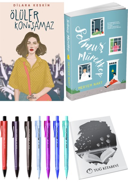 Solmuş Mürekkep 1 Meryem Nart ve Ölüler Konuşamaz Dilara Keskin 2li Set
