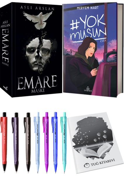 Yokmusun Meryem Nart ve Emare Maske Aslı Arslan 2li Set