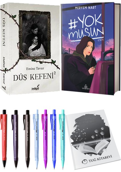 Yokmusun Meryem Nart ve Düş Kefeni 2 Emine Tavuz 2li Set