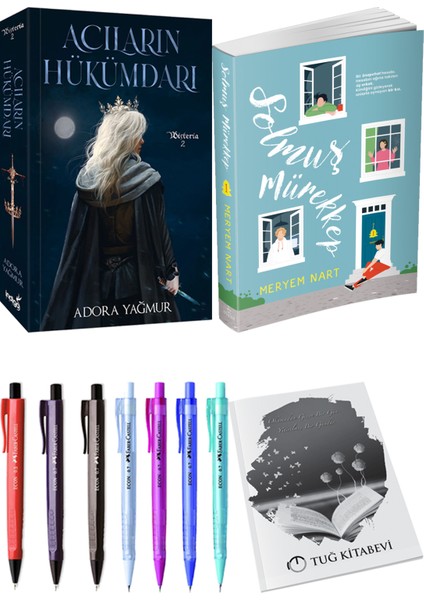 Solmuş Mürekkep 1 Meryem Nart ve Acıların Hükümdarı Adora Yağmur 2li Set