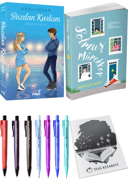 Solmuş Mürekkep 1 Meryem Nart ve Buzdan Kıvılcım Adora Yağmur 2li Set