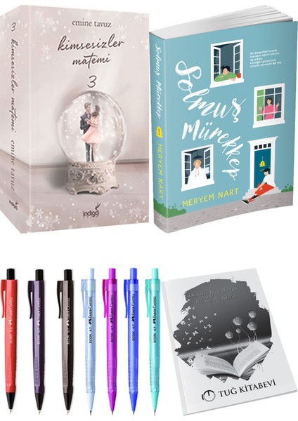 Solmuş Mürekkep 1 Meryem Nart ve Kimsesizler Matemi 3 Emine Tavuz 2li Set
