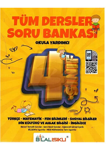 Bilal Işıklı Yayınları 4. Sınıf Tüm Dersler Soru Bankası