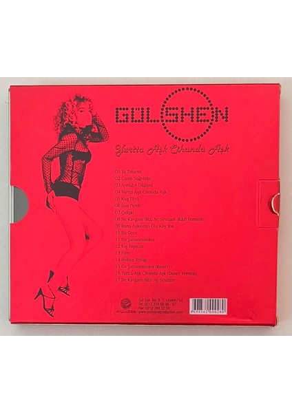 Gülşen Yurtta Aşk Cihanda Aşk CD (Orjnal Dönem Baskı Cd)