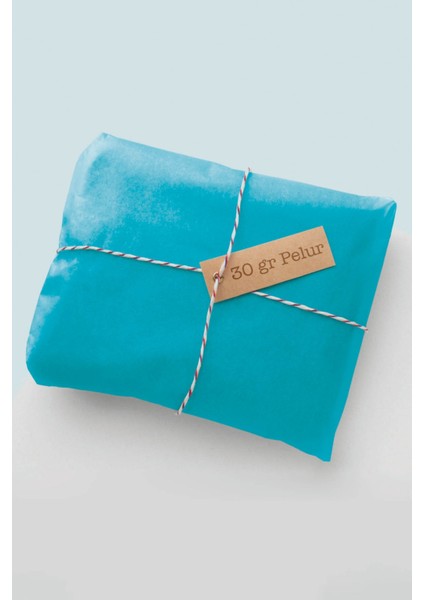 Hediye Paketleme Kağıdı:10 Adet Yüksek Kaliteli Mavi Zemin Baskılı 17GR. Pelur Kağıtlarımızla Şık Hediyeler Hazırlayın 24X34CM