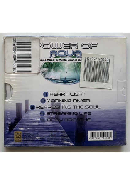 Power Of Aqua CD (Jelatininde Orjnal Dönem Baskı Cd)