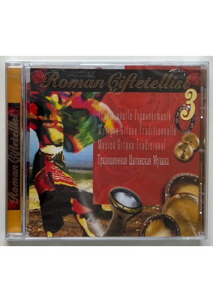 Roman Çiftetellisi 3 CD (Jelatininde Sıfır Orjnal Dönem Baskı Cd)