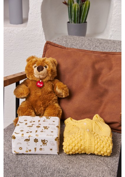 Hediye Paketleme Kağıdı,bebek Eşya Paketleme: 10 Adet Yüksek Kaliteli Özel Gold Bebek Baskılı Ambalaj Kağıdı 110GR. Parlak Kuşe Kağıtlarımızla Şık Hediyeler Hazırlayın 24*34CM modelleri
